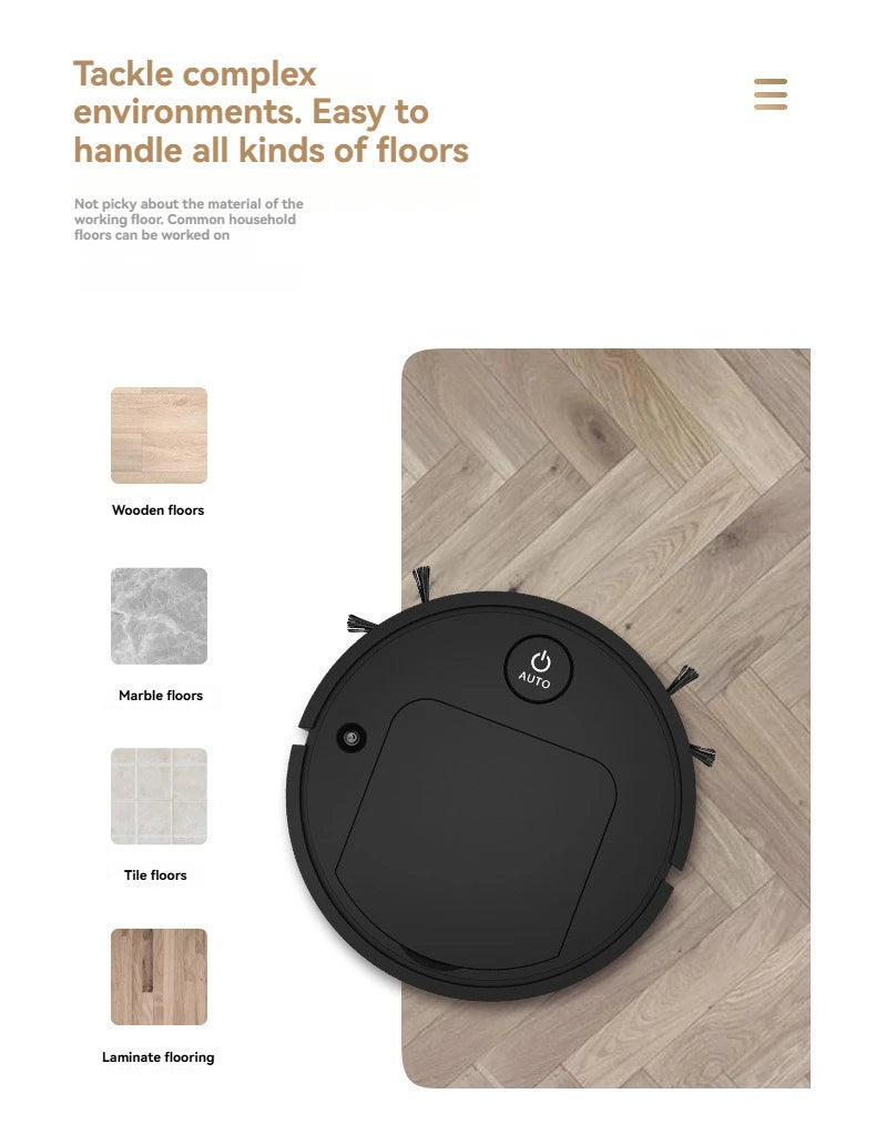 Suction mop spray humidification sweeping robot disinfection and sterilization mobile automatic mosquito repellent