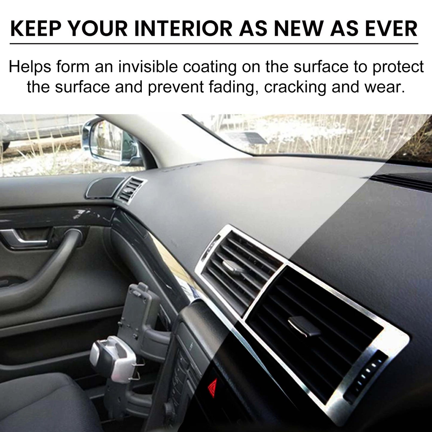 100ml Car Interior Refurbishment Spray Seat Dashboard Cleaning, Decontamination, Maintenance and Refurbishment Care Agent