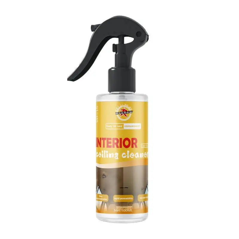 Car Interior cleaner Efficient Cleaning  All-purpose Spray for Car Interiors Sofa,Roof Central Consoles Free From Water Washing