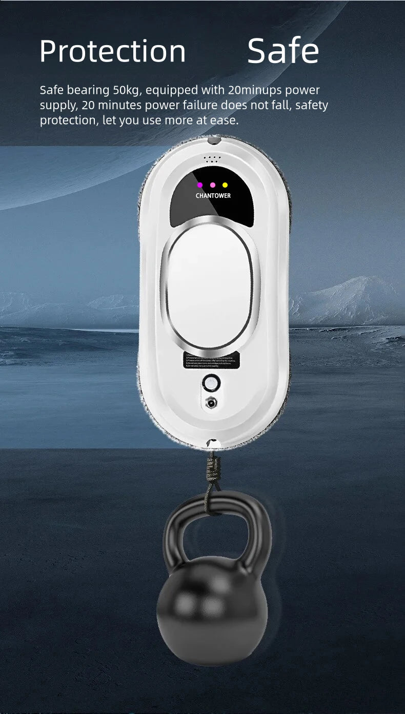 Intelligent Window Cleaning Robot Vacuum Cleaner Robot Window Cleaner Electric Glass Limpiacristales Remote Control for Home