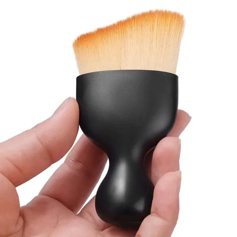 Car Interior Cleaning Brush Conditioner Air Outlet Soft Fur Clean Brushes with Shells Crevice Dust Removal Detailing Brush Tools