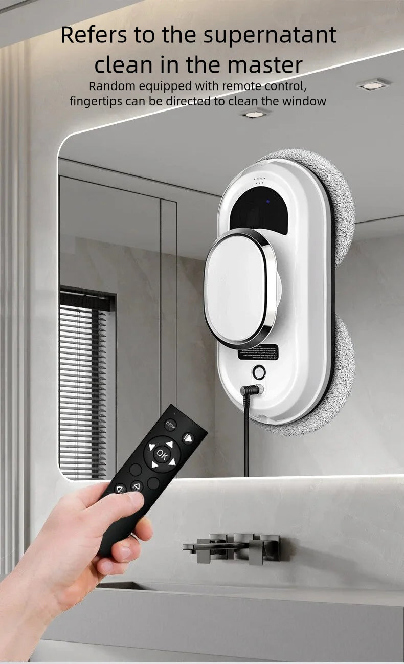 Intelligent Window Cleaning Robot Vacuum Cleaner Robot Window Cleaner Electric Glass Limpiacristales Remote Control for Home