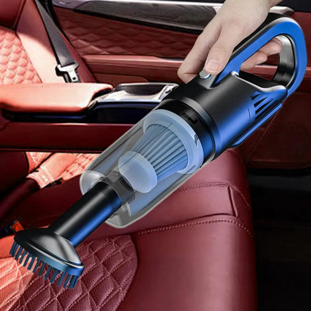 Car Vacuum Rechargeable Small Cordless Rechargeable Cleaner For Home And Car Vehicle Interior Care Multi-Functional Dust Vacuum