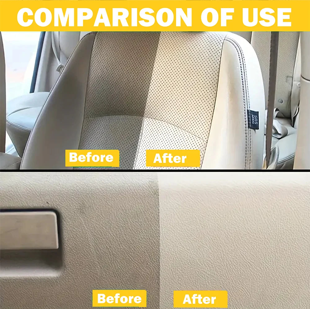 Car Interior cleaner Efficient Cleaning  All-purpose Spray for Car Interiors Sofa,Roof Central Consoles Free From Water Washing